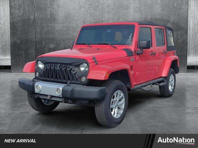 used 2015 Jeep Wrangler Unlimited car, priced at $22,858