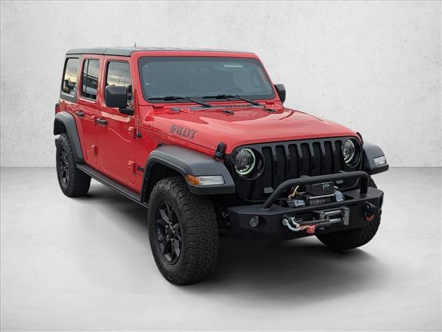 used 2023 Jeep Wrangler car, priced at $32,995