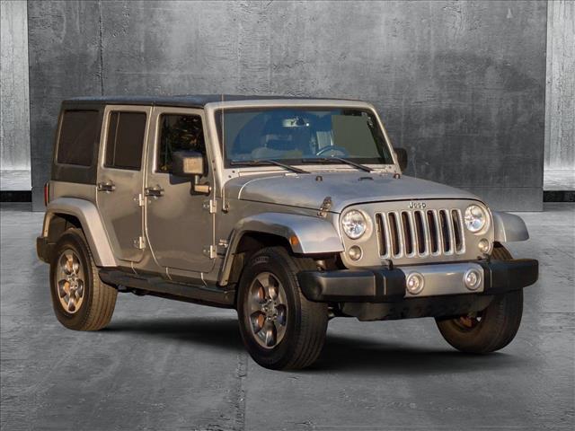 used 2016 Jeep Wrangler Unlimited car, priced at $21,855