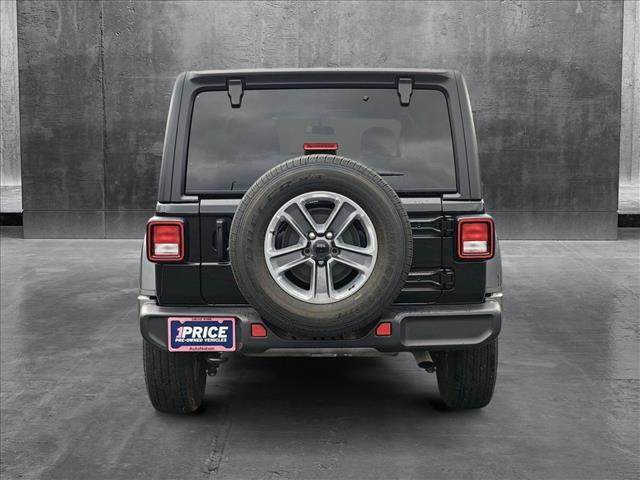 used 2021 Jeep Wrangler Unlimited car, priced at $35,145