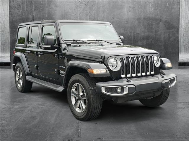 used 2021 Jeep Wrangler Unlimited car, priced at $35,145