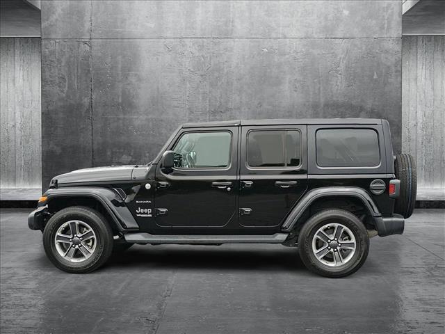 used 2021 Jeep Wrangler Unlimited car, priced at $35,145