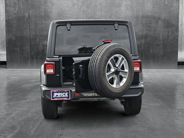used 2021 Jeep Wrangler Unlimited car, priced at $35,145
