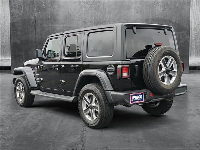 used 2021 Jeep Wrangler Unlimited car, priced at $35,145