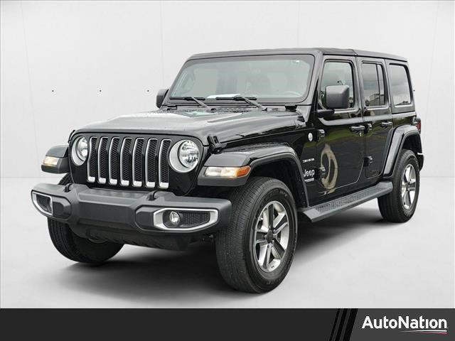 used 2021 Jeep Wrangler Unlimited car, priced at $34,555