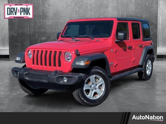 used 2020 Jeep Wrangler Unlimited car, priced at $26,996