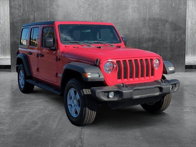 used 2020 Jeep Wrangler Unlimited car, priced at $26,996