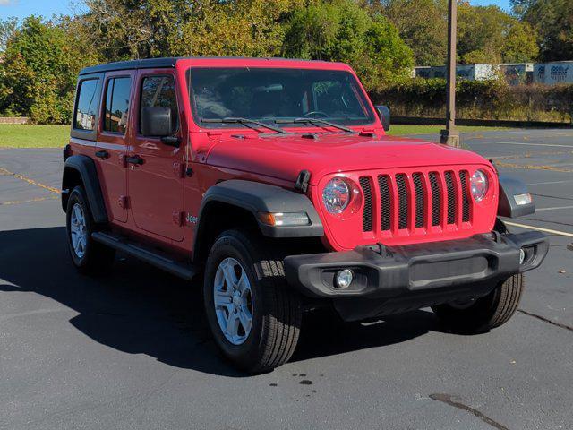 used 2020 Jeep Wrangler Unlimited car, priced at $33,858