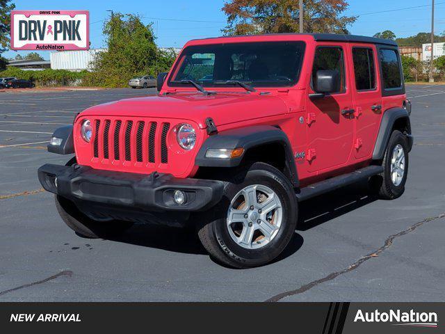 used 2020 Jeep Wrangler Unlimited car, priced at $33,858