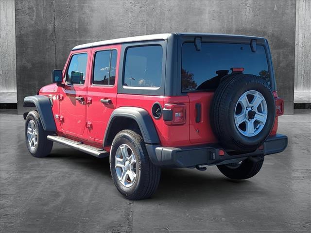 used 2020 Jeep Wrangler Unlimited car, priced at $26,996