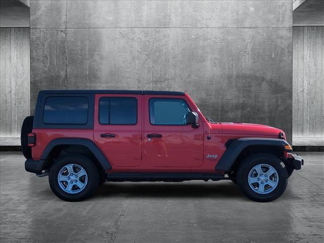 used 2020 Jeep Wrangler Unlimited car, priced at $26,996