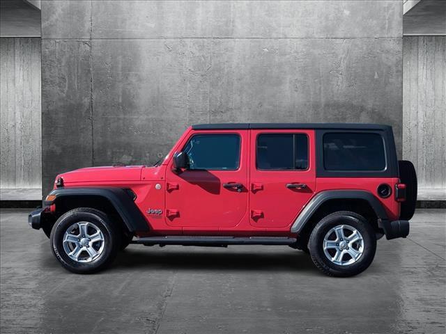 used 2020 Jeep Wrangler Unlimited car, priced at $26,996