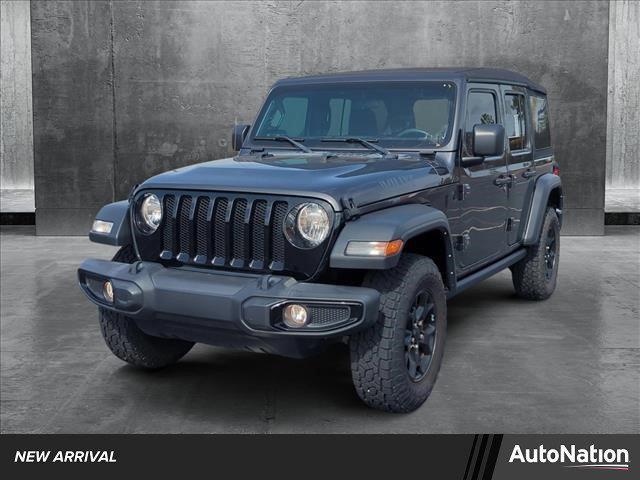 used 2022 Jeep Wrangler Unlimited car, priced at $32,858