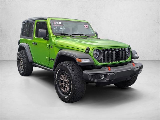 used 2025 Jeep Wrangler car, priced at $27,988