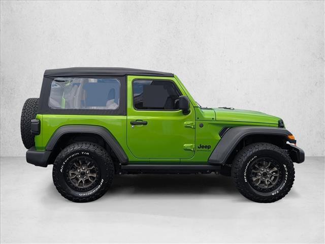 used 2025 Jeep Wrangler car, priced at $27,988