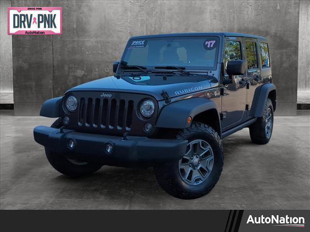 used 2017 Jeep Wrangler Unlimited car, priced at $28,641