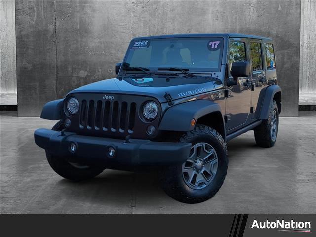 used 2017 Jeep Wrangler Unlimited car, priced at $24,862