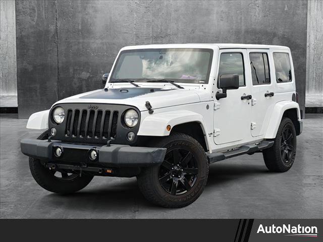 used 2014 Jeep Wrangler Unlimited car, priced at $15,588