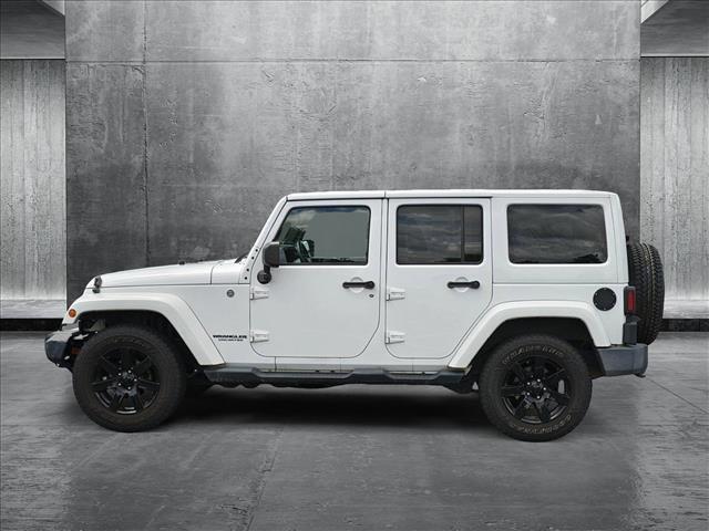 used 2014 Jeep Wrangler Unlimited car, priced at $15,588
