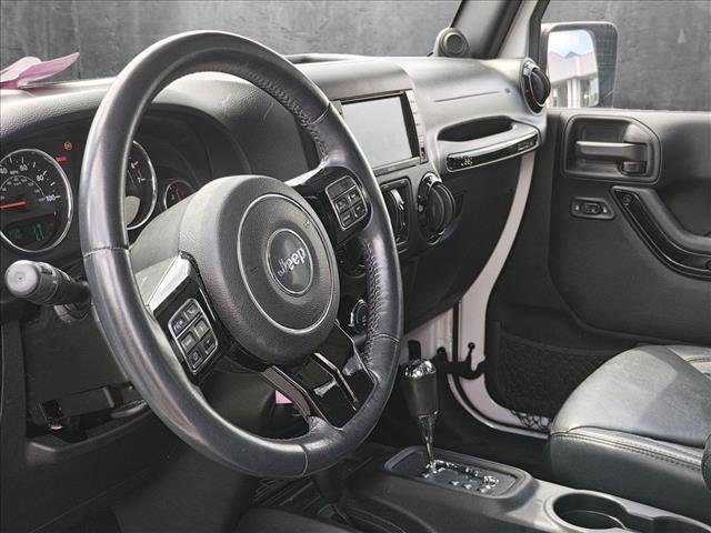 used 2014 Jeep Wrangler Unlimited car, priced at $15,588