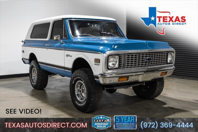 used 1972 Chevrolet Blazer car, priced at $99,777