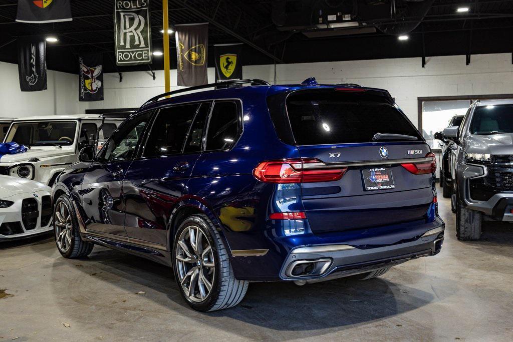 used 2022 BMW X7 car, priced at $55,000