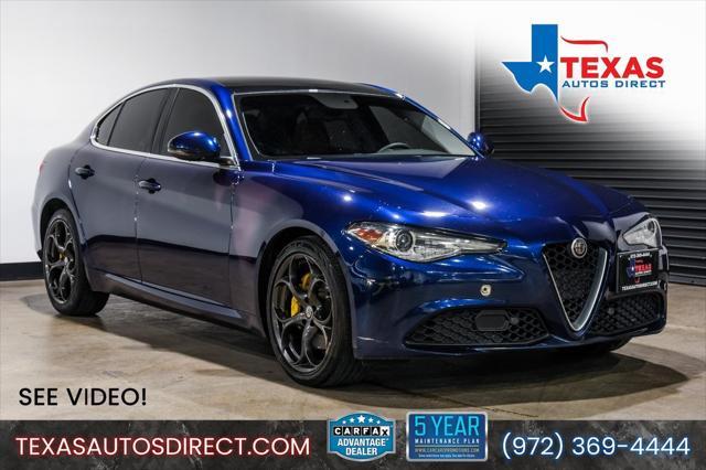 used 2018 Alfa Romeo Giulia car, priced at $15,777