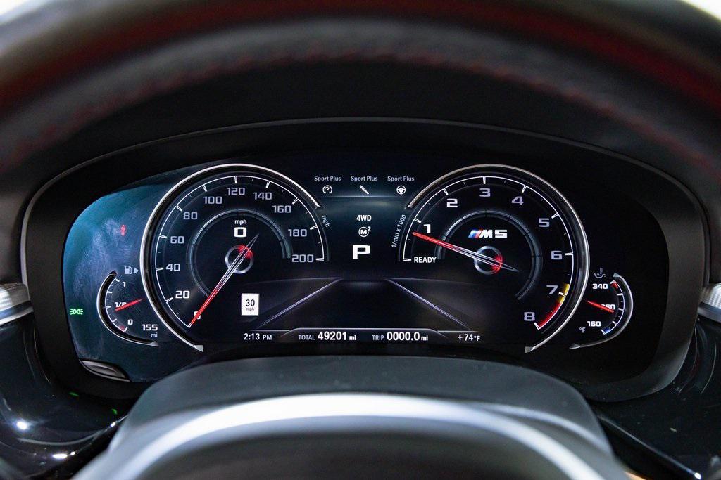 used 2019 BMW M5 car, priced at $62,477