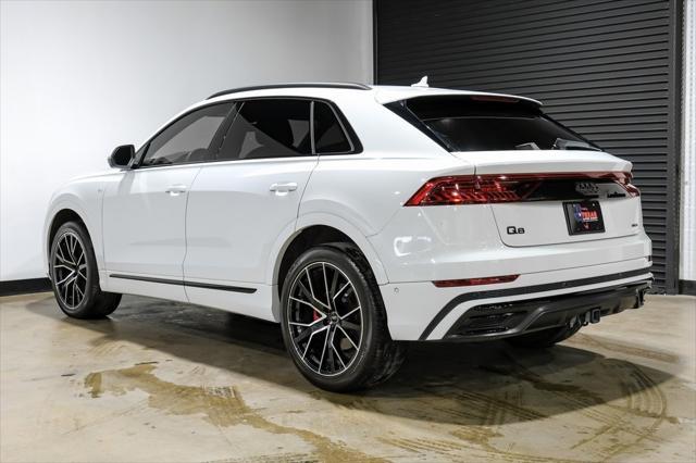 used 2021 Audi Q8 car, priced at $45,997