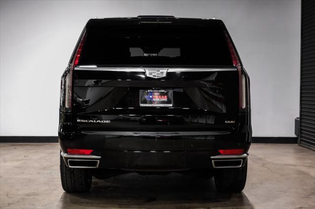 used 2021 Cadillac Escalade car, priced at $60,777