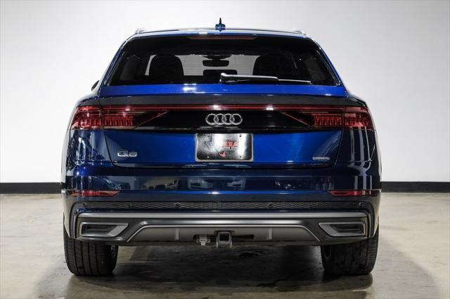 used 2021 Audi Q8 car, priced at $36,000