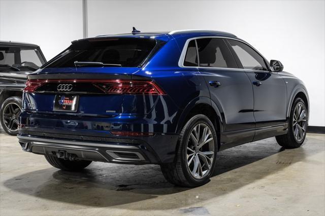 used 2021 Audi Q8 car, priced at $36,000