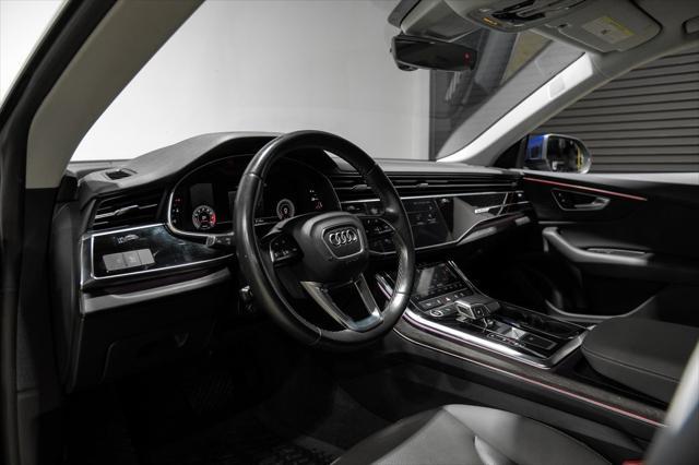 used 2021 Audi Q8 car, priced at $36,000