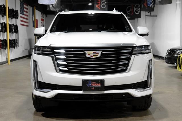 used 2021 Cadillac Escalade car, priced at $67,777