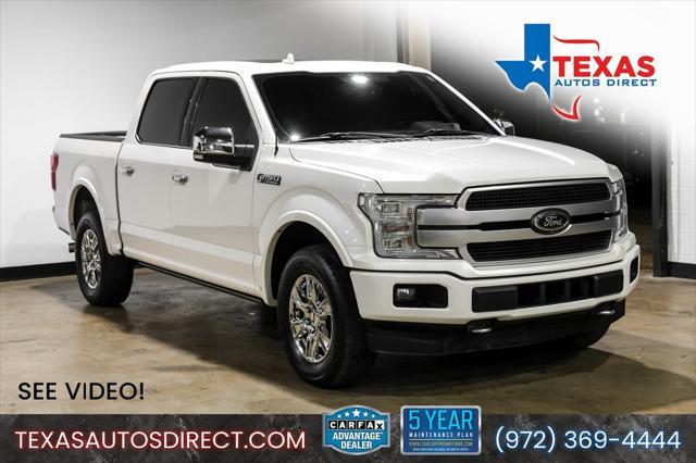 used 2018 Ford F-150 car, priced at $26,977