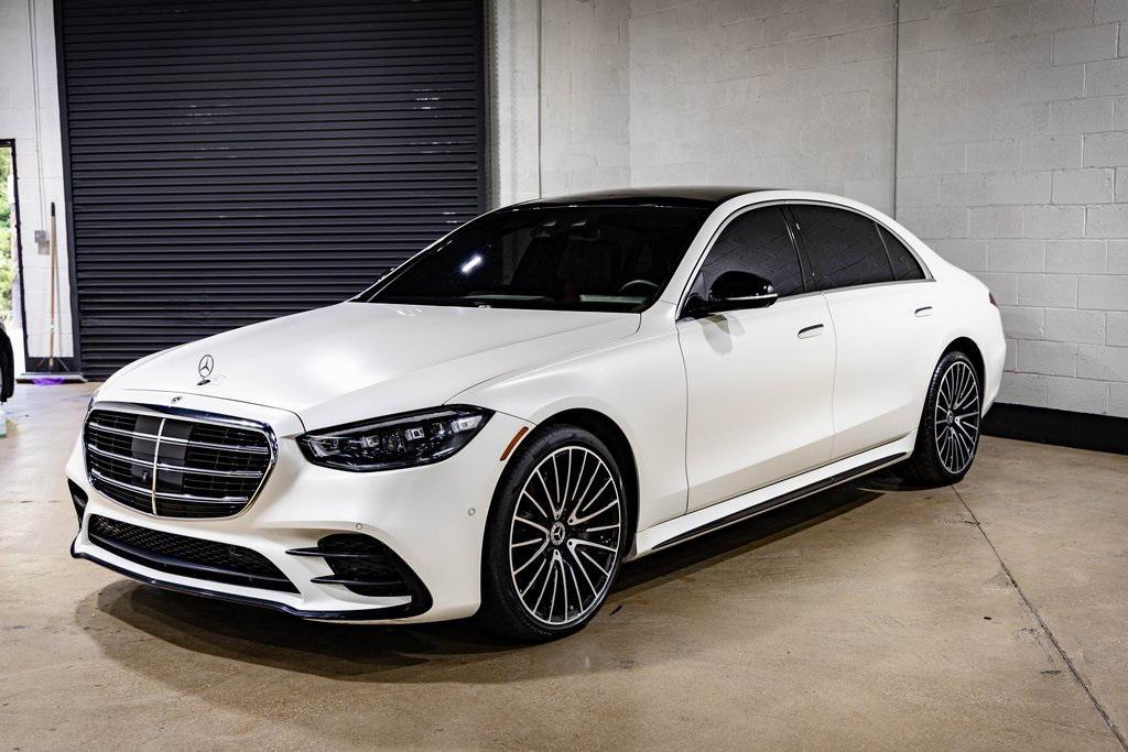 used 2022 Mercedes-Benz S-Class car, priced at $69,777