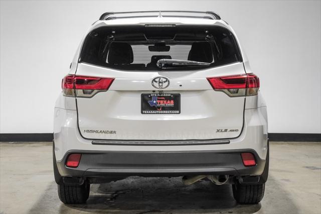 used 2018 Toyota Highlander car, priced at $20,000