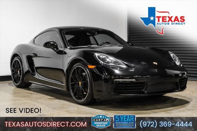 used 2017 Porsche 718 Cayman car, priced at $36,777