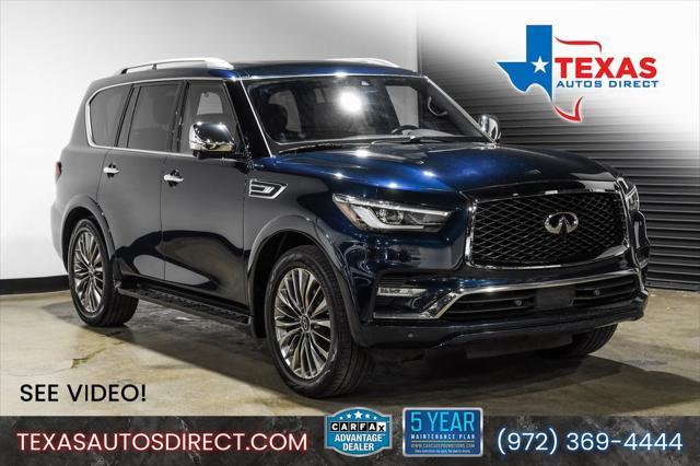 used 2021 INFINITI QX80 car, priced at $31,977