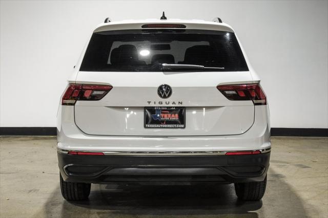 used 2022 Volkswagen Tiguan car, priced at $16,477