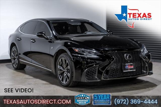 used 2018 Lexus LS 500 car, priced at $42,477