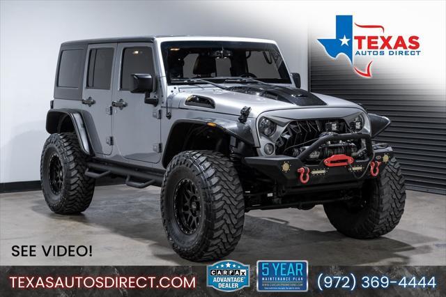 used 2015 Jeep Wrangler Unlimited car, priced at $24,777