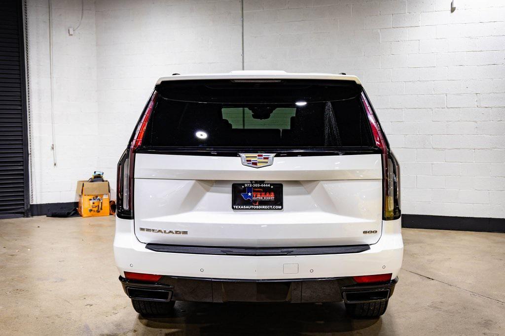 used 2021 Cadillac Escalade car, priced at $57,777
