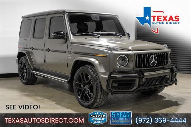 used 2020 Mercedes-Benz AMG G 63 car, priced at $128,777