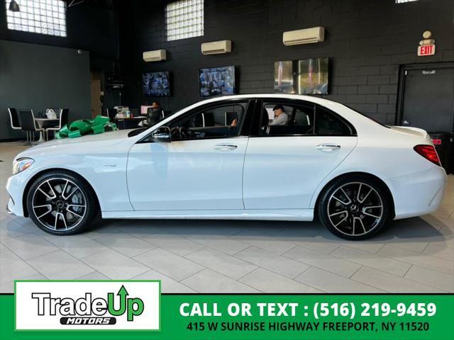 used 2018 Mercedes-Benz AMG C 43 car, priced at $30,850