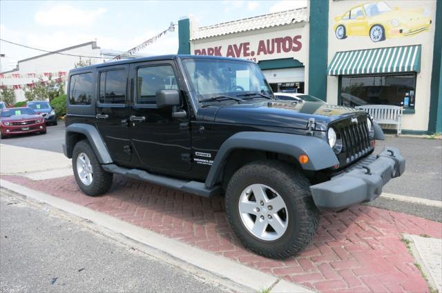 used 2013 Jeep Wrangler Unlimited car, priced at $12,995