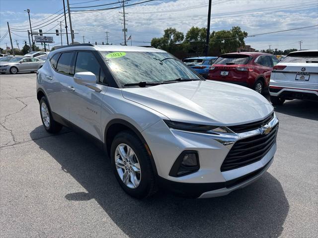 used 2021 Chevrolet Blazer car, priced at $23,900