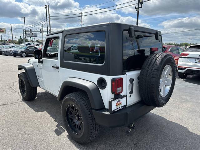 used 2017 Jeep Wrangler car, priced at $19,900