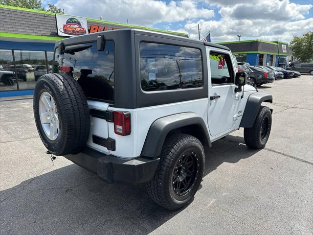 used 2017 Jeep Wrangler car, priced at $19,900