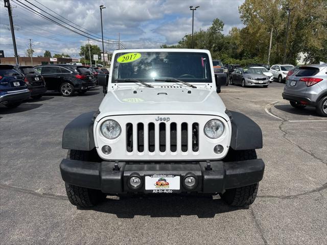 used 2017 Jeep Wrangler car, priced at $19,900